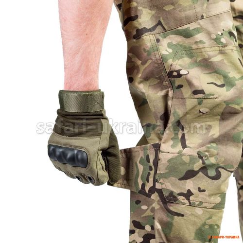 Брюки на 10 карманов, рип-стоп, цвет MultiCam