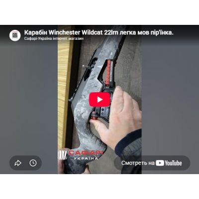 Видеообзор карабин Winchester Wildcat SR Midnight