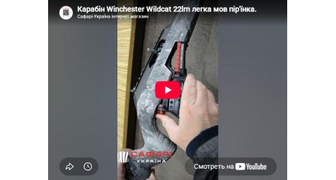Видеообзор карабин Winchester Wildcat SR Midnight
