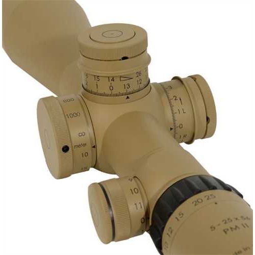 Оптичний приціл Schmidt&Bender 5-25x56 PMII, сітка: Horus 37, колір Pantone 