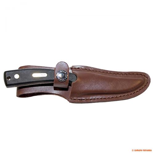 Невеликий ніж з фіксованим клинком Schrade Sharpfinger, довжина клинка 82 мм 