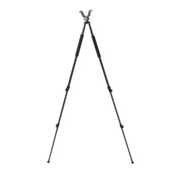 Телескопический бипод Seeland Shooting Stick, высота 75-180 см, чёрный