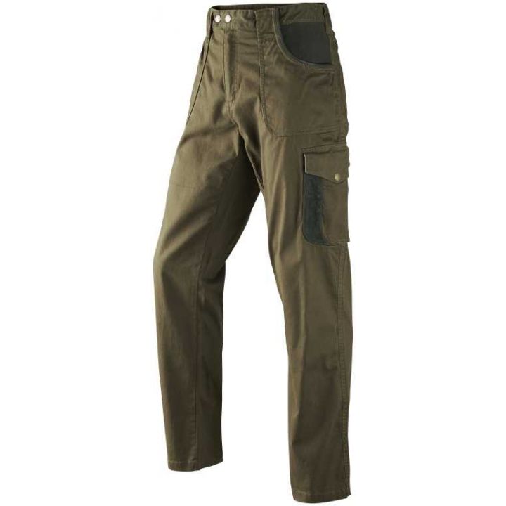 Літні брюки для полювання Seeland Conor, з бавовни, колір зелений 