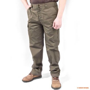 Літні брюки для полювання з бавовни Seeland Kiernan, оливкові