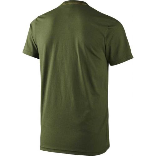 Футболка с рисунком оленя Seeland T-shirt Fading Stag. Цвет: зеленый