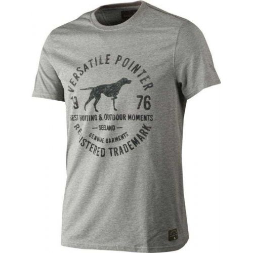 Охотничья футболка Seeland Aiden printed T-shirt, цвет: Grey Охотничья футболка Seeland Aiden printed T-shirt, цвет: Grey
