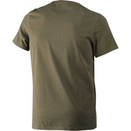 Мисливська футболка Seeland Aiden printed T-shirt, колір: Duffel Green 