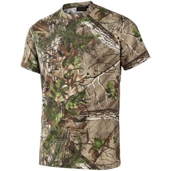 Охотничья футболка Seeland Cam S/S t-shirt, 100% хлопок, цвет: realtree xtra green