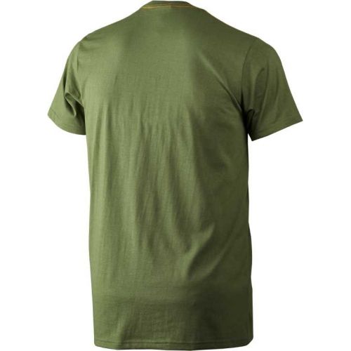 Футболка з камуфльованим логотипом Seeland Camo T-shirt, колір: зелений 