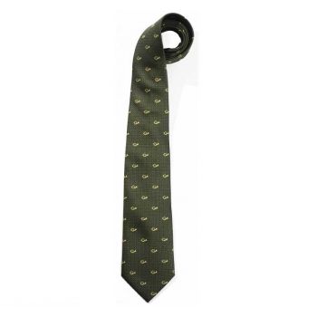 Мужской галстук с охотничьей тематикой Seeland Tie with motif, зелёный