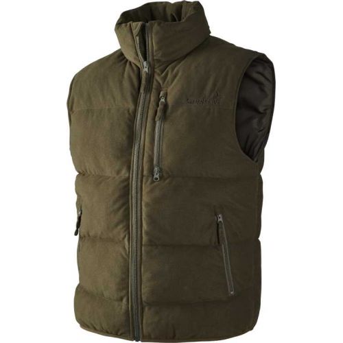 Міцний теплий жилет для полювання Seeland Yukon waistcoat, колір Pine green 