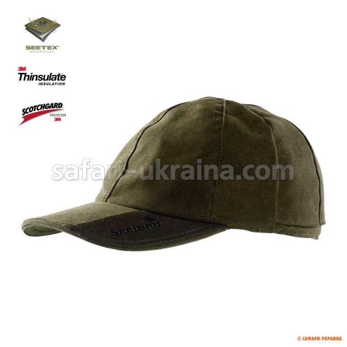 Мембранная охотничья кепка Seeland Helt Cap, цвет Grizzly brown, мембрана SEETEX®