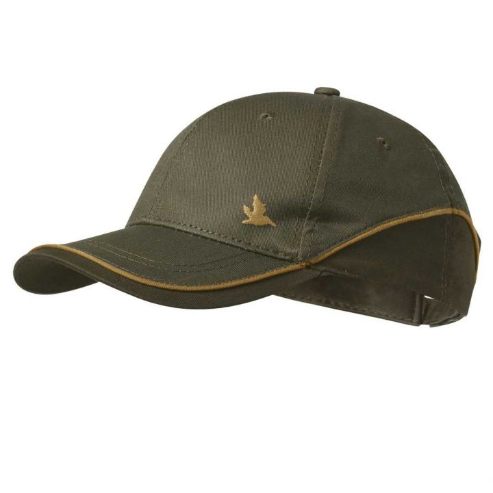 Бавовняна мисливська кепка Seeland Shooting Cap, колір Olive Night 