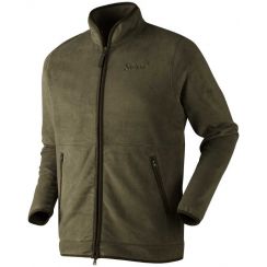 Флісовий светр на блискавці Seeland Bolton fleece, колір Pine green