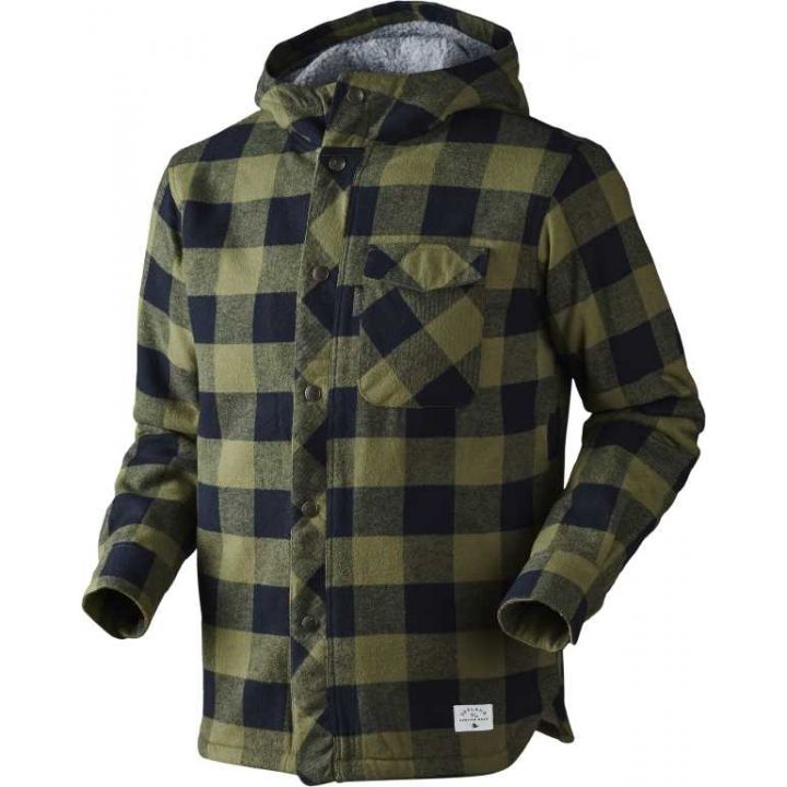 Тепла куртка Seeland Canada, підкладка Sherpa Fleece, зелена 