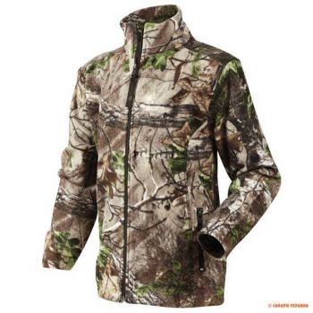 Кофта флисовая детская Seeland Coby, цвет Realtree® Xtra green