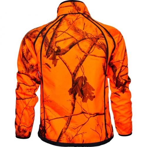 Флисовая охотничья кофта Seeland Kraft Reversible Fleece Jakke, двусторонняя, мембрана WindBeater®