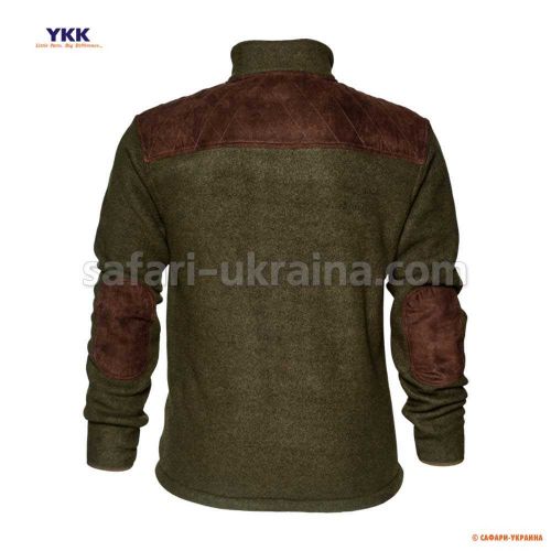 Флисовый свитер на молнии Seeland William II fleece, цвет Pine green