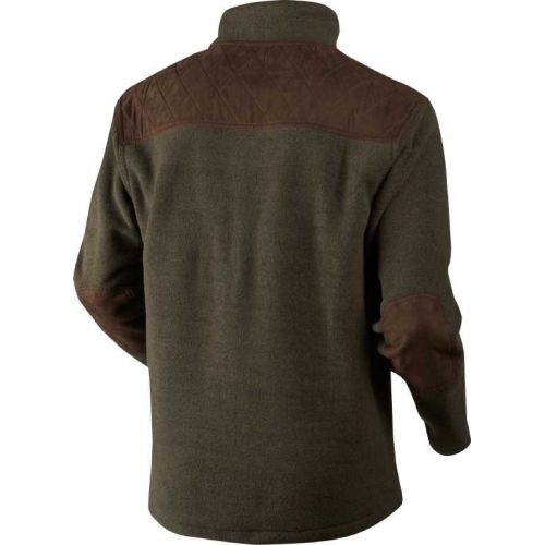 Флісовий светр на блискавці Seeland William II fleece, колір Mosse Brown 