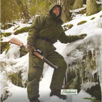 Зимовий комбінезон для полювання Seeland Icing, оливковий, з мембраною Seetex