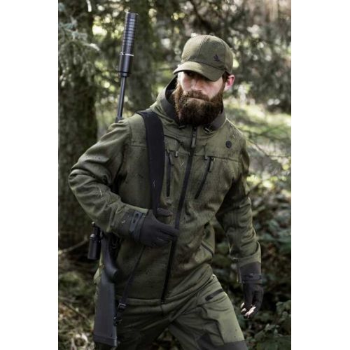 Легка мисливська куртка Seeland Hawker shell jacket, мембрана SEETEX®, Pine green 