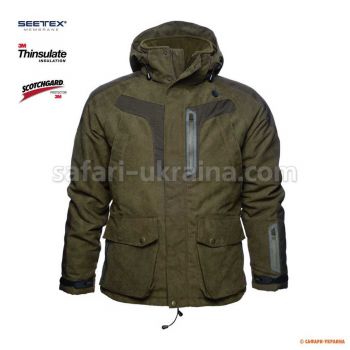 Куртка мисливська Seeland Helt Jacket, колір Grizzly brown мембрана SEETEX®, утеплювач Thinsulate™