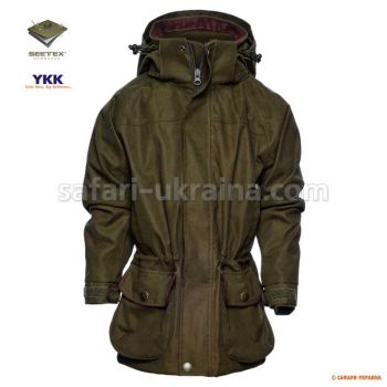 Куртка дитяча Seeland Woodcock II Kids Jacket , мембрана SEETEX® , колір Shaded olive