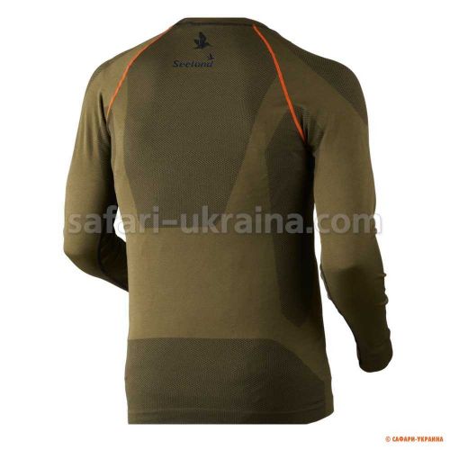 Термобелье мужское Seeland Ageo Base layer, цвет Pro green