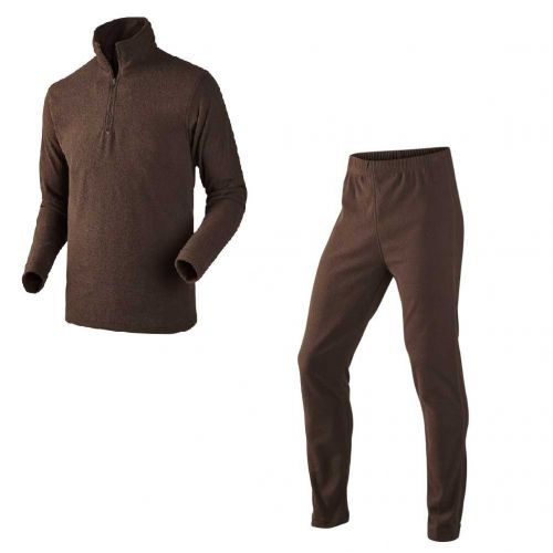 Термобелье для охоты из тонкого флиса Seeland Microfleece underwear, коричневый