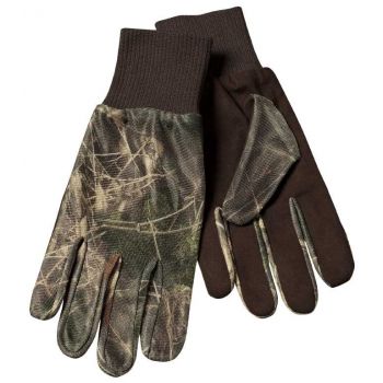 Легкие маскировочные перчатки для охоты Seeland Leafy Gloves