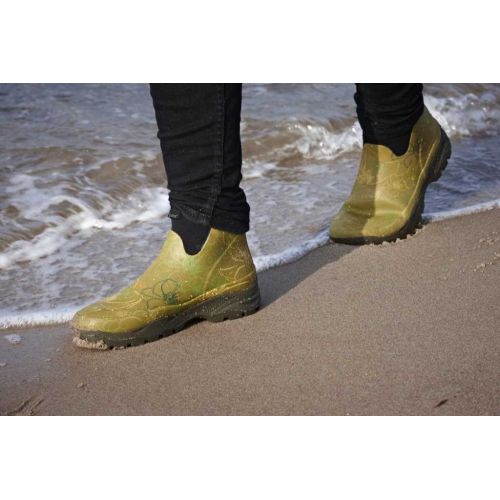 Резиновые полусапожки женские Seeland Rainy Lady, высота 16,5 см, цвет Flora green