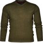 Шерстяний мисливський пуловер Seeland Compton Pullover, колір Pine Green 
