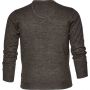 Шерстяний мисливський пуловер Seeland Compton Pullover, колір Moose Brown 