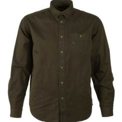 Сорочка мисливська Seeland Flint Shirt, 100% бавовна, колір: dark olive