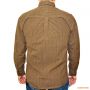 Рубашка мужская для охоты Seeland Harry, коричневая, 100% хлопок