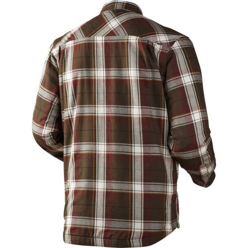 Фланелевая рубашка мужская Seeland Moscus shirt, цвет Pine green