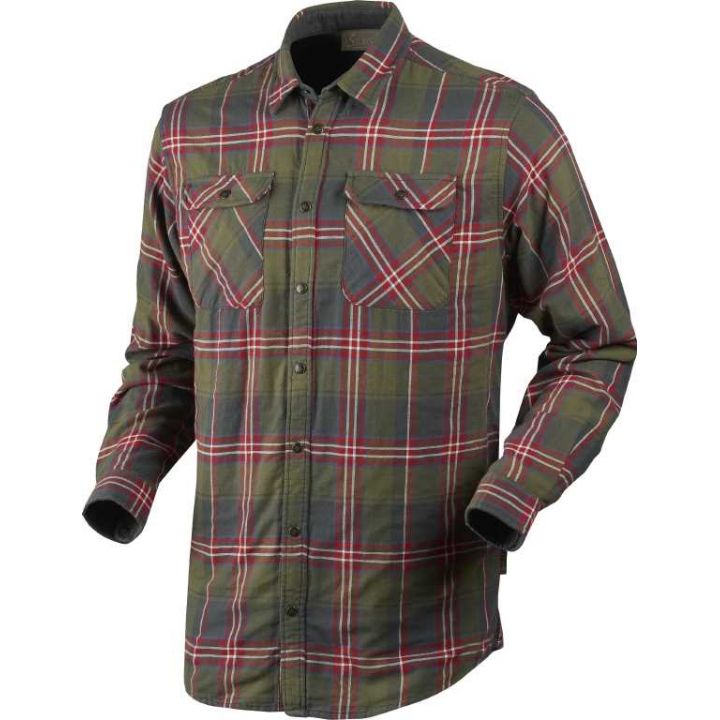 Сорочка чоловіча в клітинку Seeland Nolan shirt, колір Pine Check 