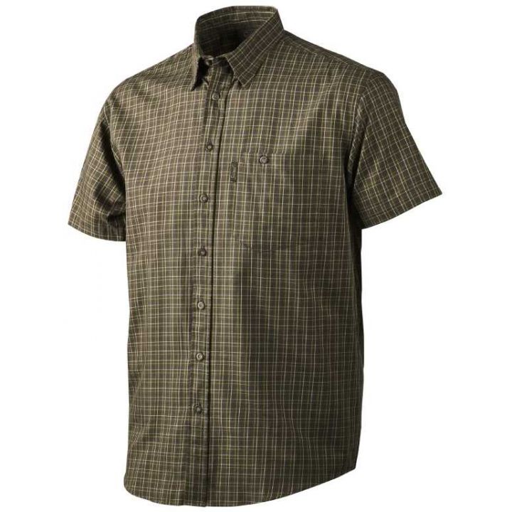 Охотничья рубашка Seeland Parkin с коротким рукавом, зелёная