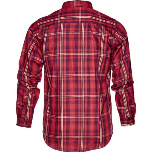 Сорочка мисливська в клітинку Seeland Helt Shirt, колір Biking red check 