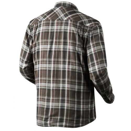 Сорочка чоловіча в клітинку Seeland Vick shirt Faun, колір: Faun brown 