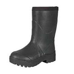 Гумові чоботи дитячі Seeland Allround Kids, висота 23 см, темно-зелені