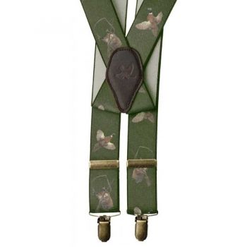 Подтяжки для штанов Seeland Braces, с рисунком фазана