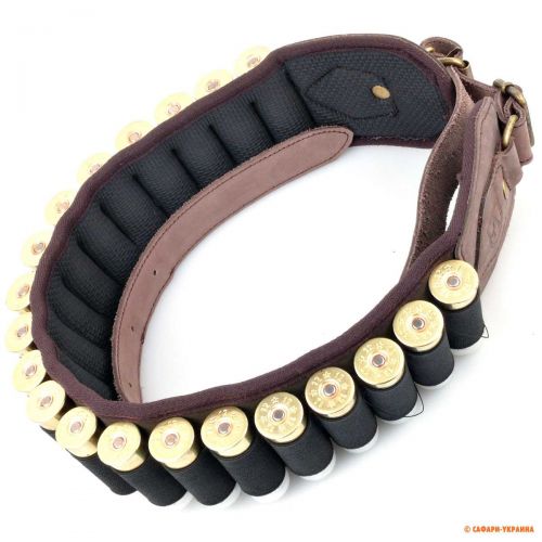 Пояс-патронташ 12 калібр Seeland Cartridge belt, коричневий 