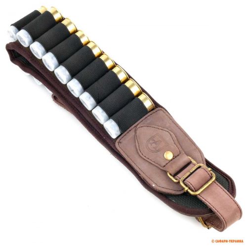 Пояс-патронташ 12 калібр Seeland Cartridge belt, коричневий 