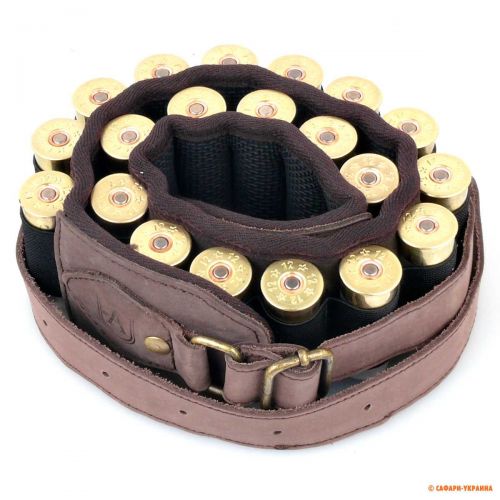 Пояс-патронташ 12 калібр Seeland Cartridge belt, коричневий 