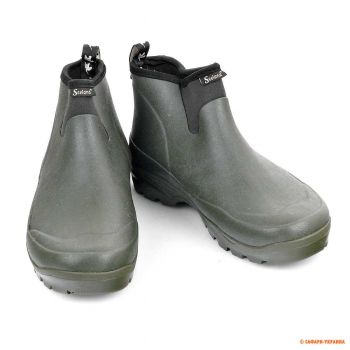 Гумові чоботи Seeland Rainy 6,5, висота 16,5 см, темно-зелені