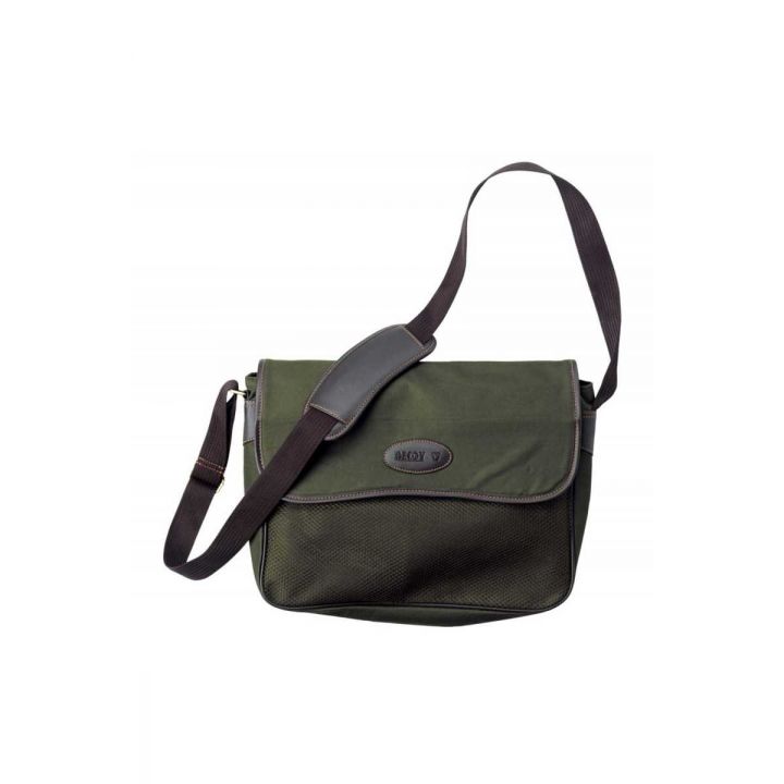 Сумка через плече мисливська Seeland Game bag, зелена, брезент 