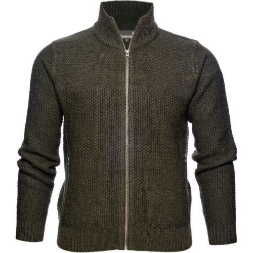 Теплий светр Seeland DYNA FULL ZIP CARDIGAN, колір: Grizzly Brown 