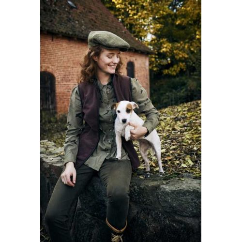 Флисовая жилетка женская Seeland Bolton Lady Fleece Waistcoat, цвет Bitter Chocolate