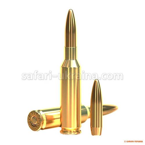 Патрон нарізний Sellier & Bellot, кал.6.5 Creedmoor, тип кулі: FMJ-BT, вага: 9,1 g/140 grs 